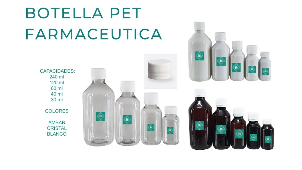  BOTELLA PET FARMACEUTICA